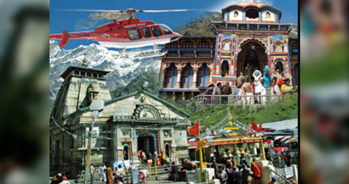 Do Dham Yatra By Helicopter