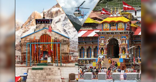 Do Dham Yatra By Helicopter